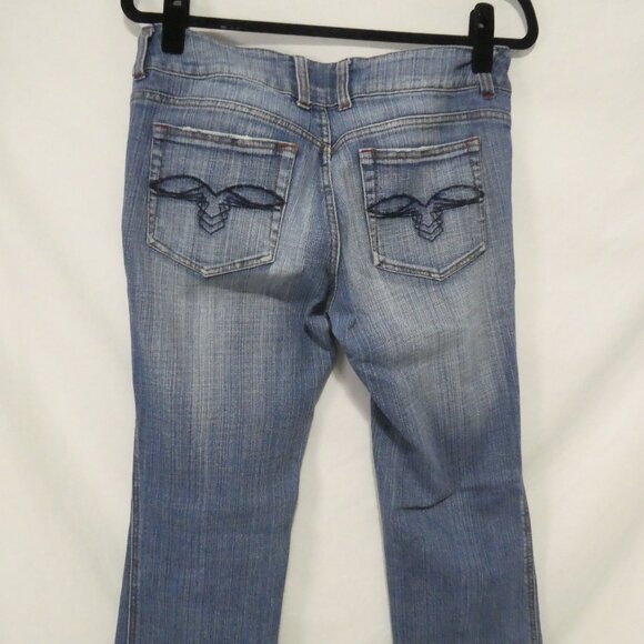 BOOM BOOM JEANS USA | size 11 | Classic Flared Blue Jeans - Picture 13 of 16